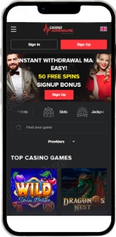 Adrenaline Casino mobile app